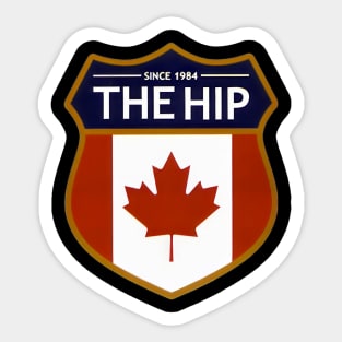Tragically Hip Sticker